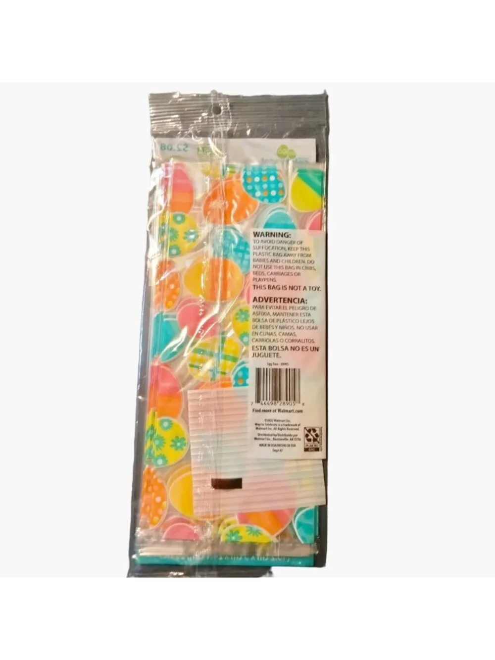 Easter Egg Treat Bags 20 Twist Ties Cookie